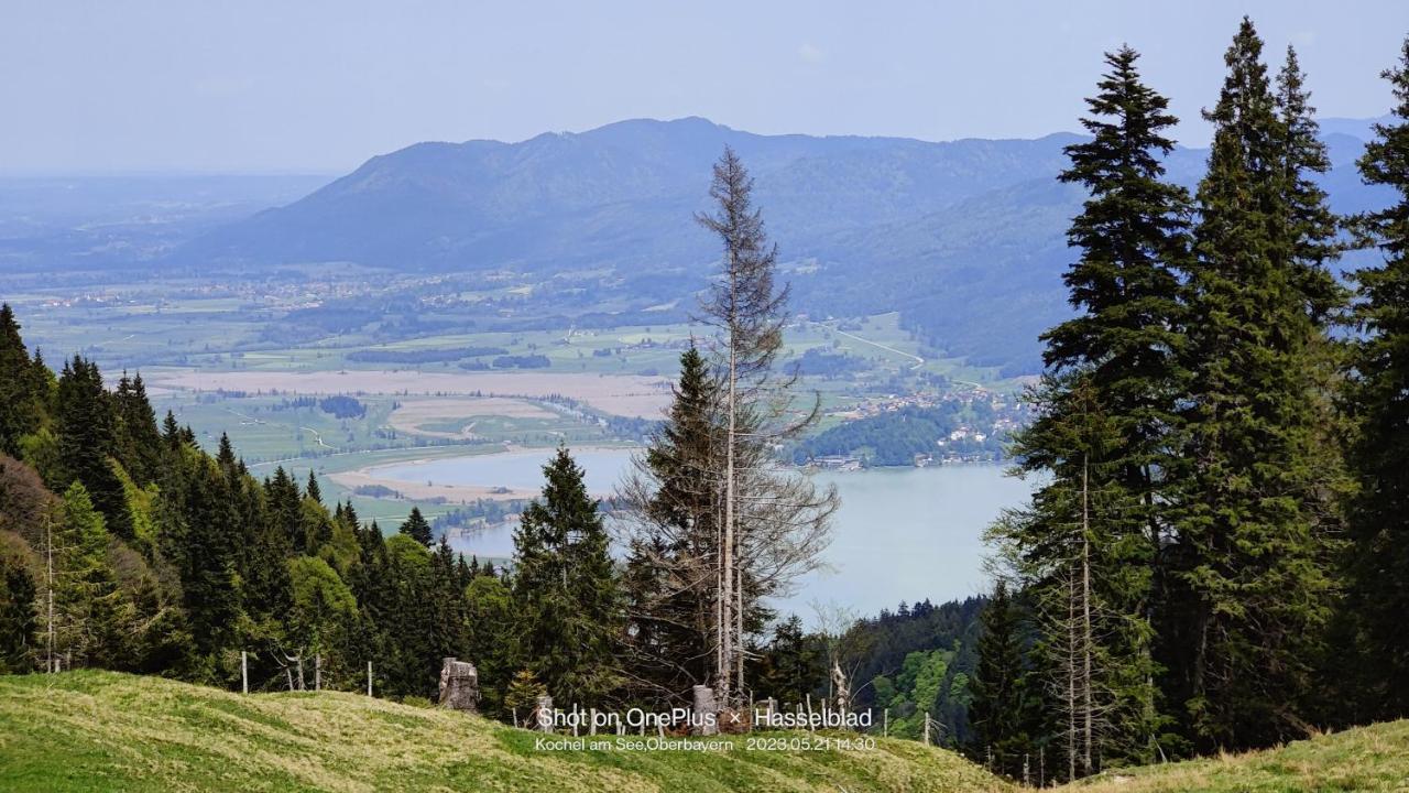Ferienapartment Opitz - Zugspitzregion Ohlstadt Esterno foto