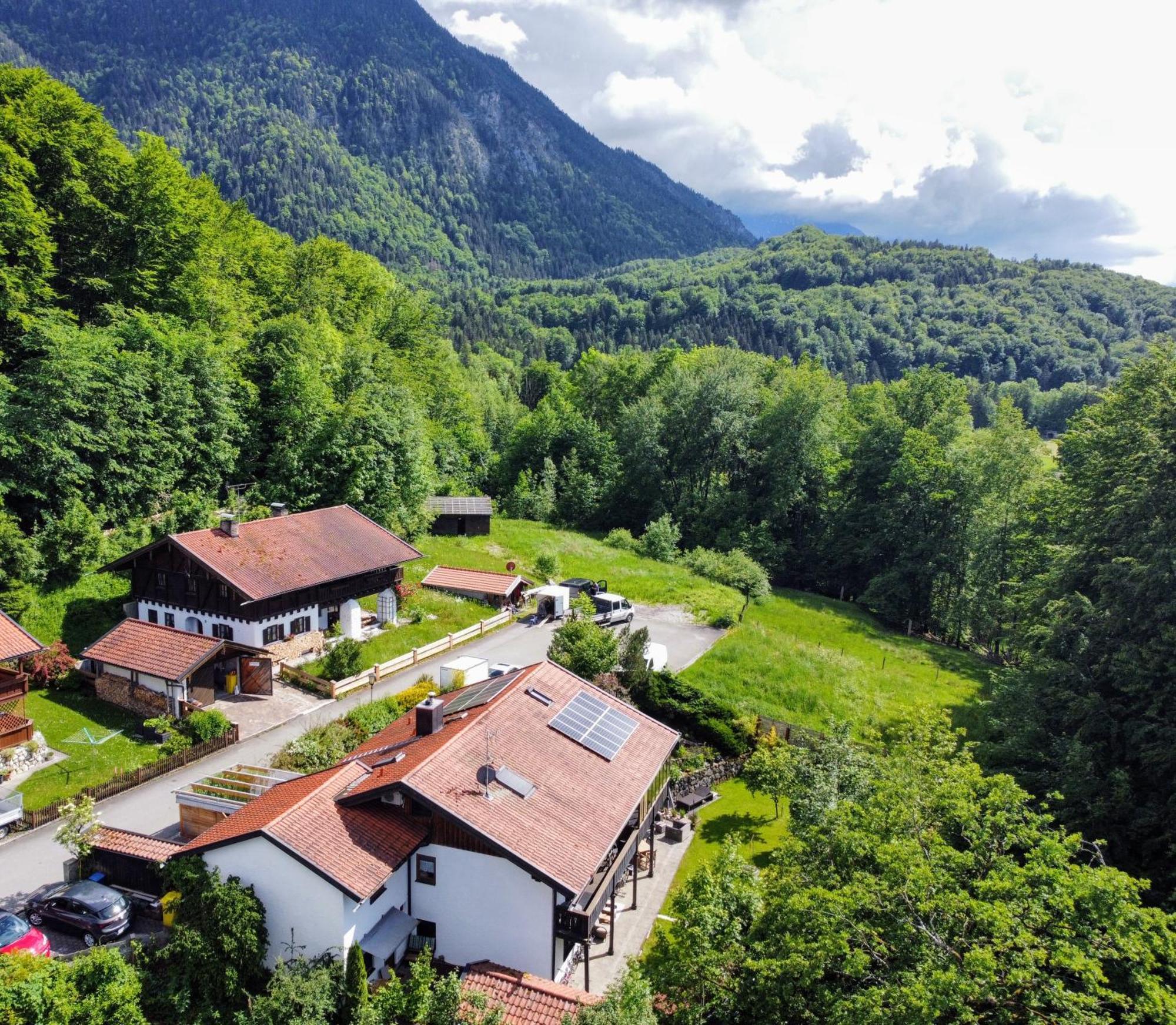 Ferienapartment Opitz - Zugspitzregion Ohlstadt Esterno foto